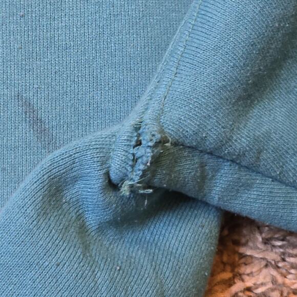 Vintage Nutmeg Sweatshirt Sweater Miami Dolphins NFL USA Crewneck Teal Mens XL - Picture 4 of 7